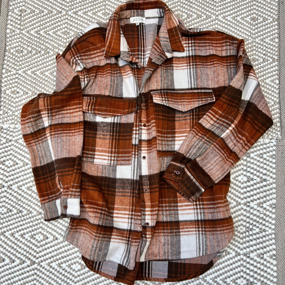 ACOA Over Sized Shirt Jacket
